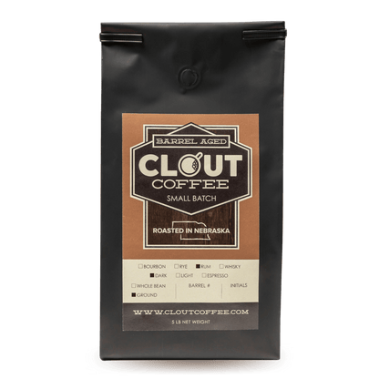 Rum Barrel Aged | 5lbs by Clout Coffee