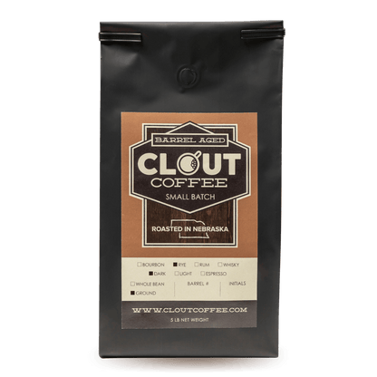 Rye Whiskey | 5lbs by Clout Coffee