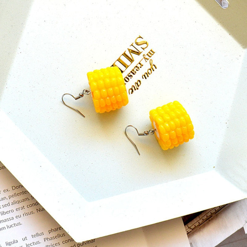 Orange Earrings by White Market