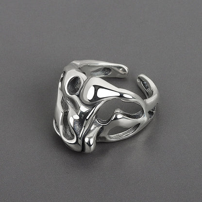 Molten Silver Ring by White Market