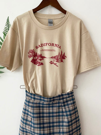 "Sadifornia" Tee by White Market