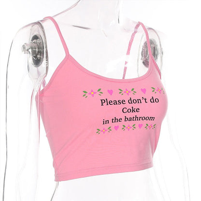 Please Don't Do Coke Cami Top by White Market