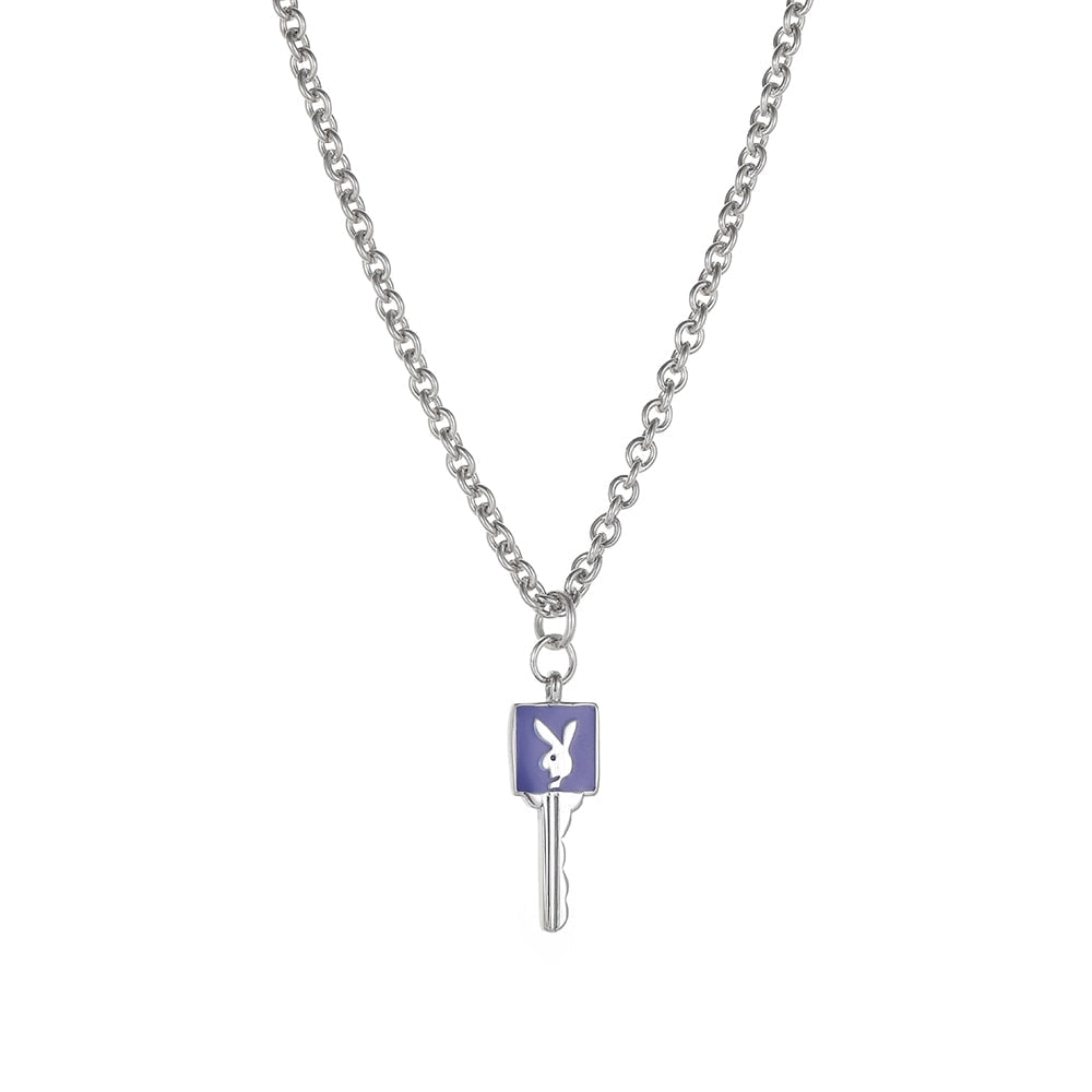 Mini Playboy Key Necklace by White Market