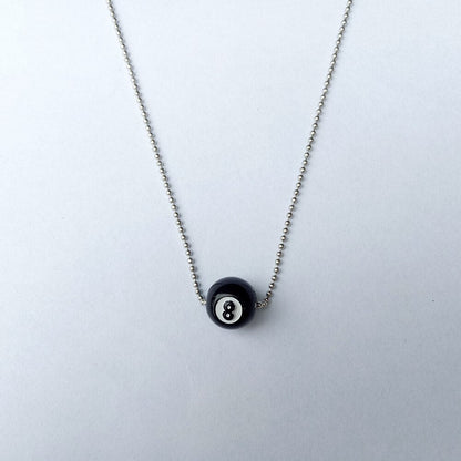 Eight Ball Necklace by White Market