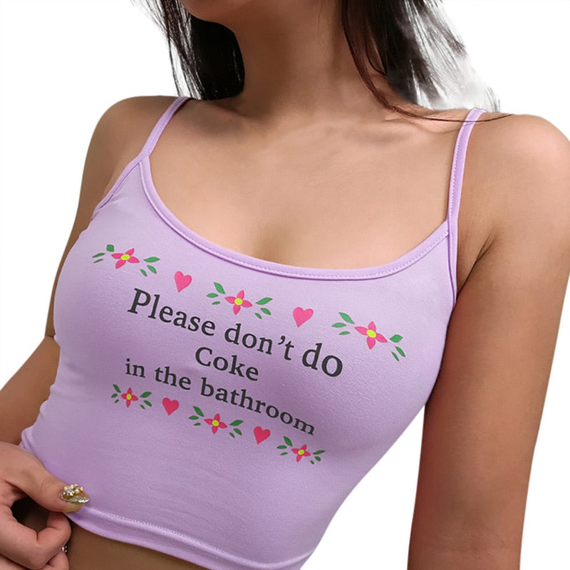 Please Don't Do Coke Cami Top by White Market