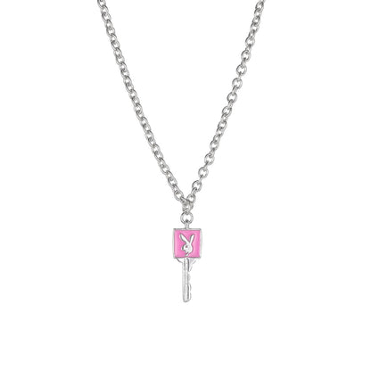 Mini Playboy Key Necklace by White Market