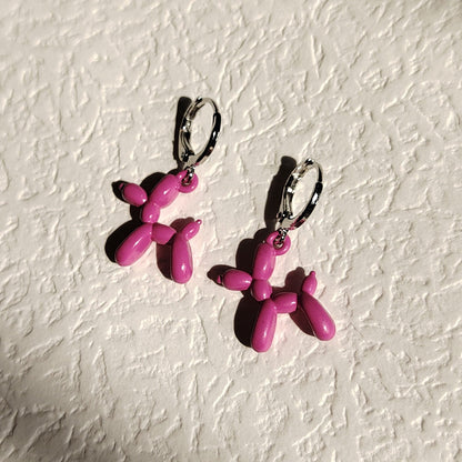 Mini Balloon Dog Earrings by White Market