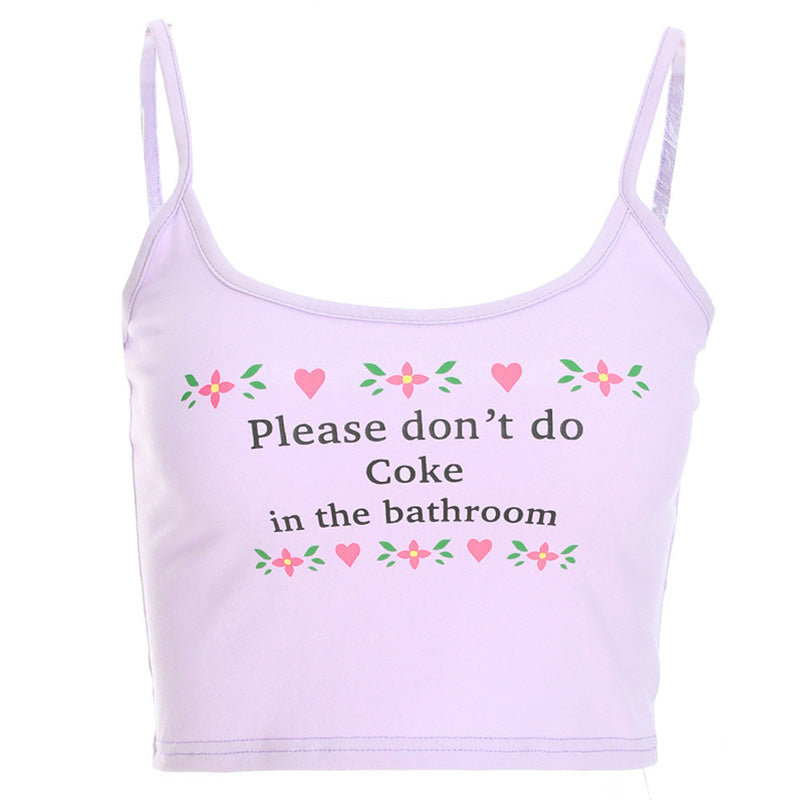 Please Don't Do Coke Cami Top by White Market