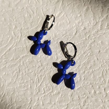 Mini Balloon Dog Earrings by White Market