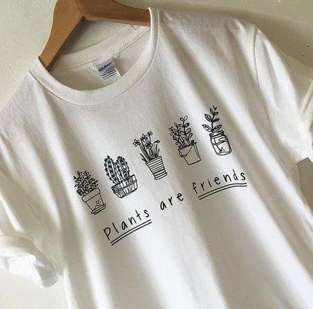 "Plants Are Friends" Tee by White Market