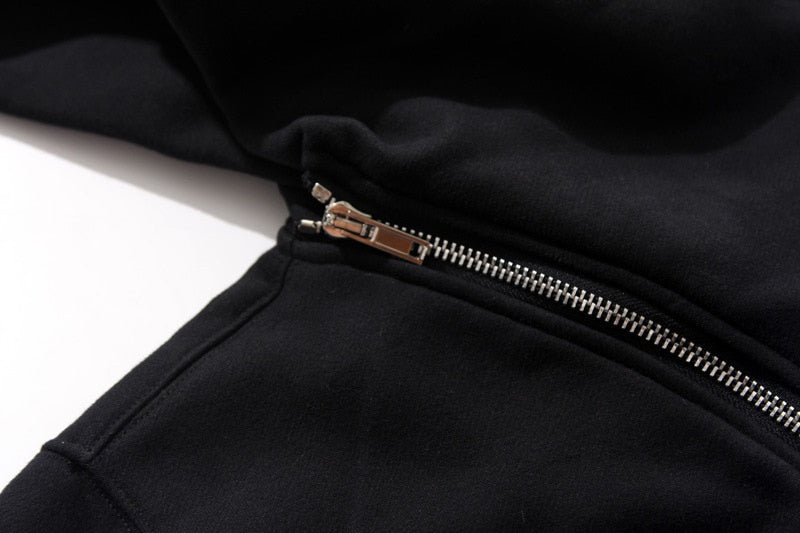 Owens Zipper Hoodie by White Market