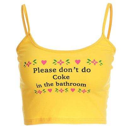 Please Don't Do Coke Cami Top by White Market