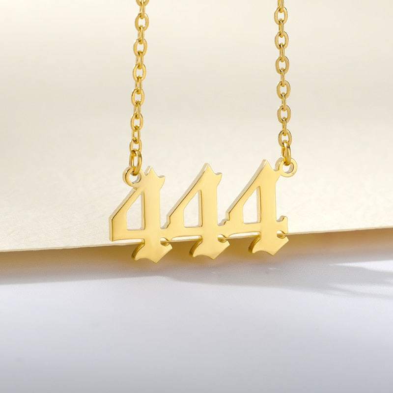 Angel Number Necklace by White Market