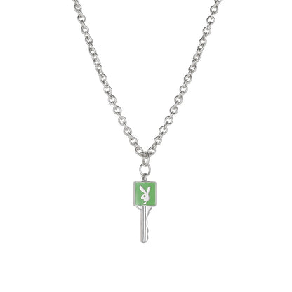 Mini Playboy Key Necklace by White Market