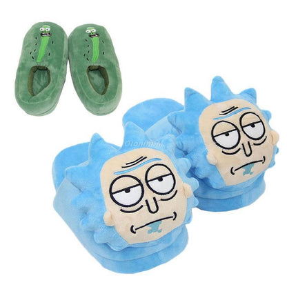 Rick And Morty Plushie Slippers by White Market