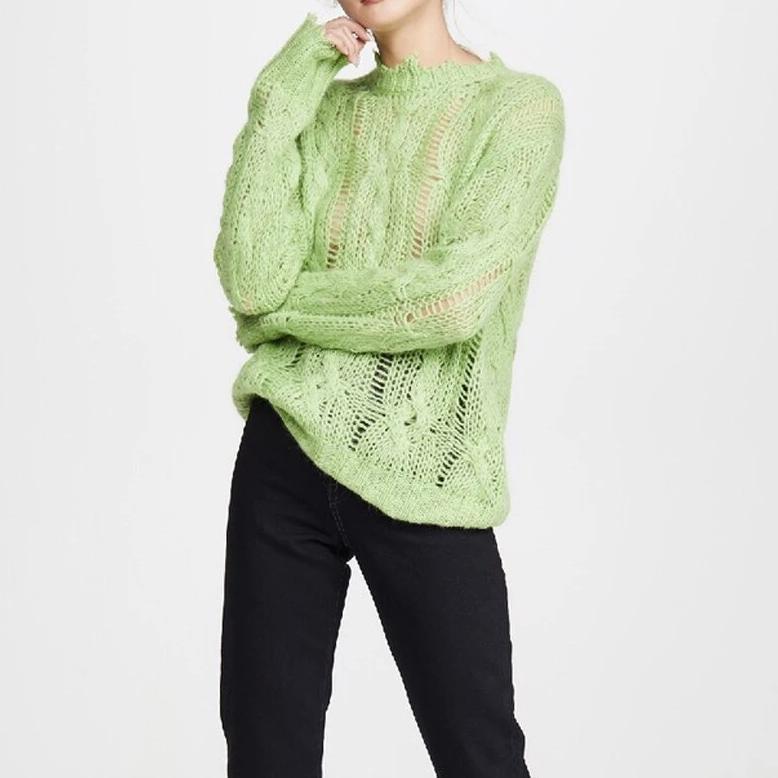 Distressed Neon Sweater by White Market