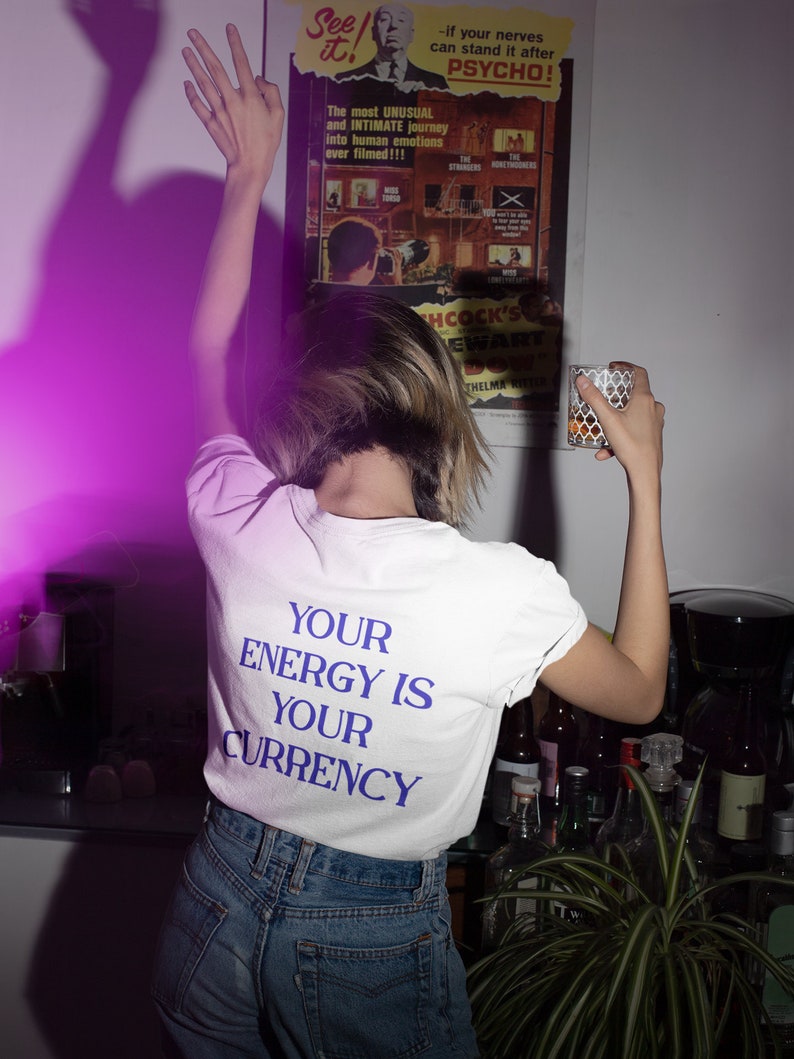 Your Energy Is Your Currency Tee by White Market