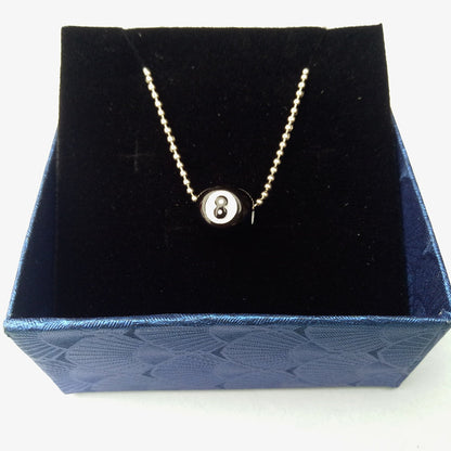 Eight Ball Necklace by White Market