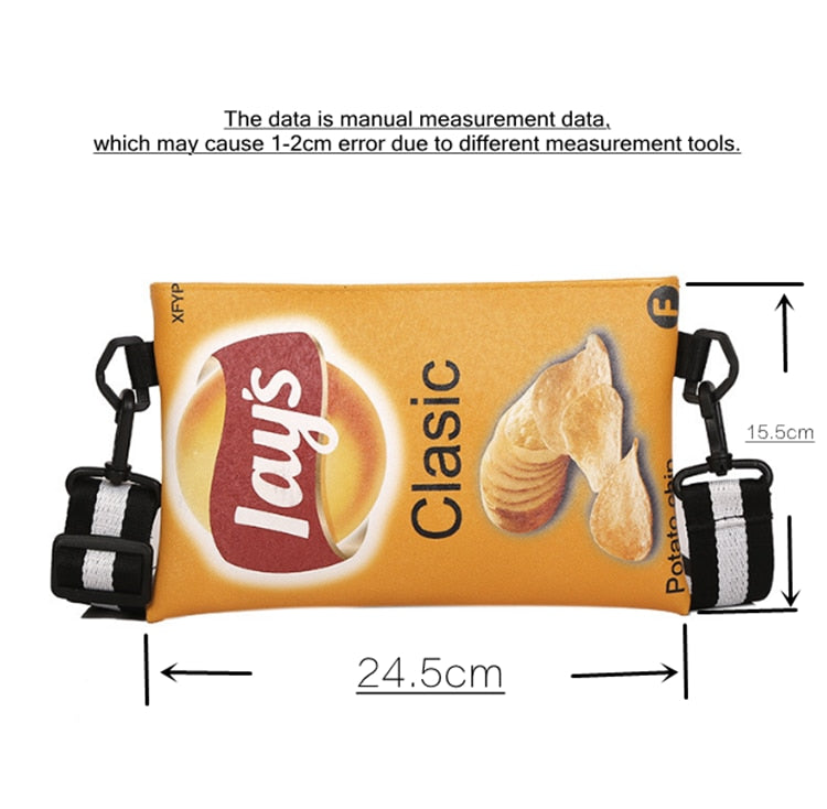 Lays Chips Shoulder Bag by White Market