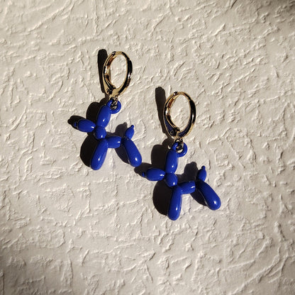 Mini Balloon Dog Earrings by White Market