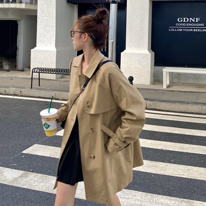 Safari Khaki Trench Coat by White Market