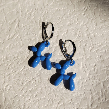 Mini Balloon Dog Earrings by White Market