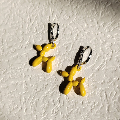 Mini Balloon Dog Earrings by White Market