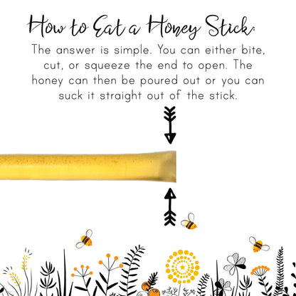 Pure Northern Michigan Honey Sticks 3pk by Sister Bees