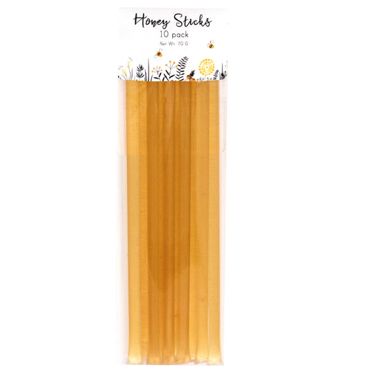 Pure Northern Michigan Honey Sticks 10 pk by Sister Bees