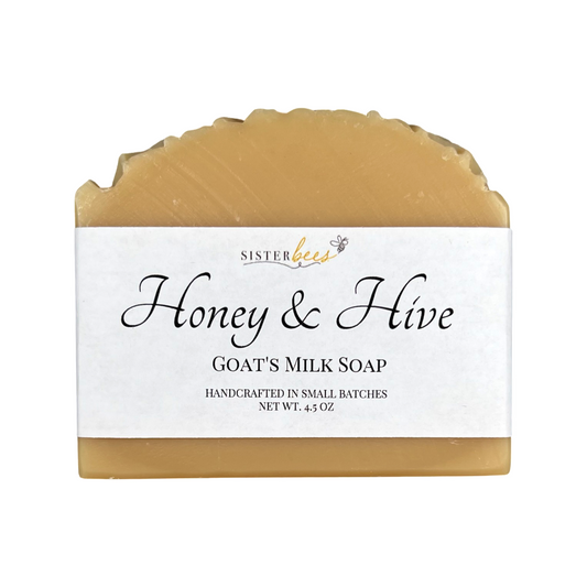 Honey & Hive Goat's Milk Soap by Sister Bees