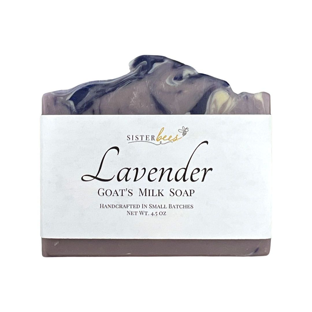 Lavender Goat's Milk Soap by Sister Bees