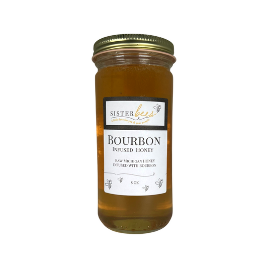 Bourbon Infused Honey by Sister Bees