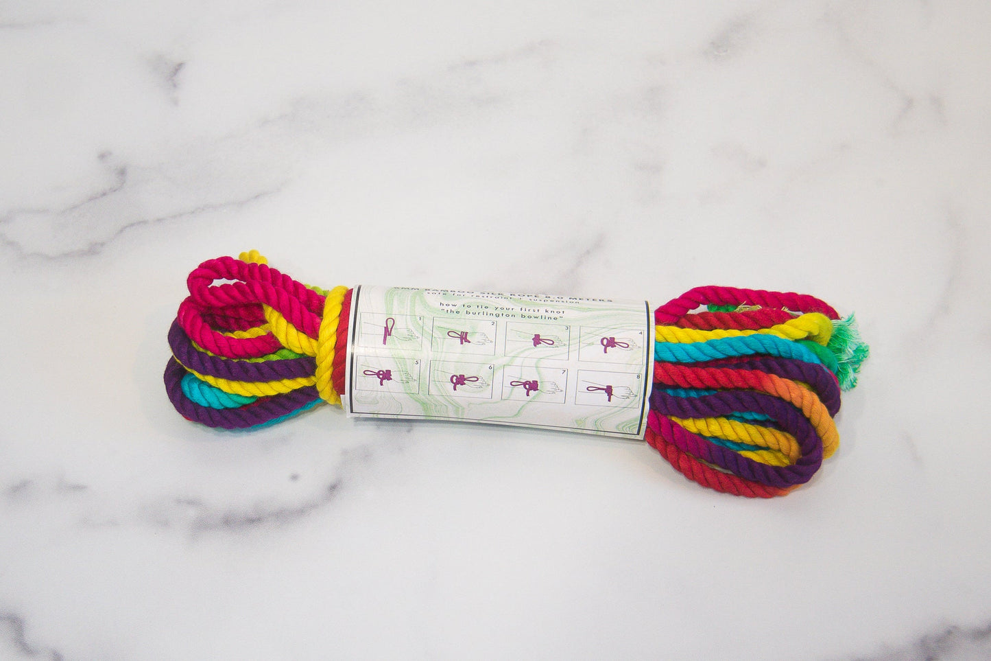 Funfetti Rainbow Bondage Rope by Emojibator