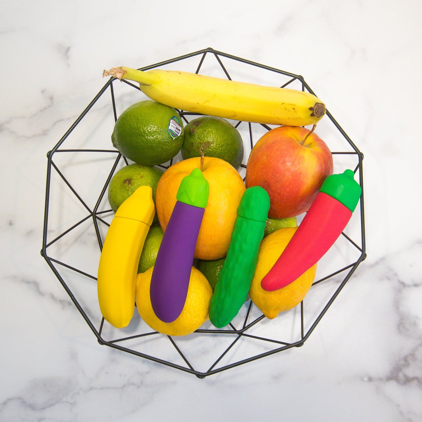 Fruit Basket Set by Emojibator