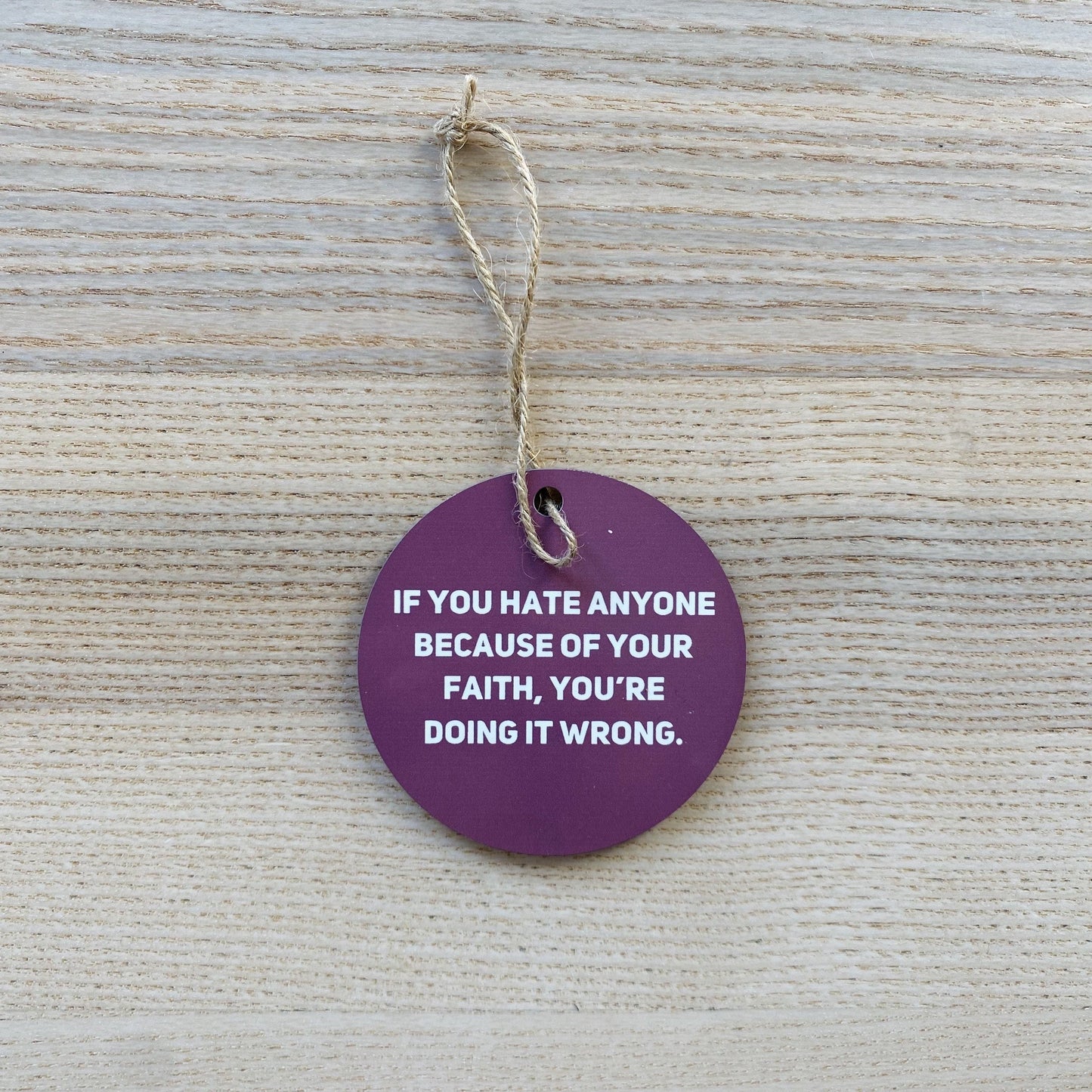 Doing It Wrong | Christmas Ornament by The Happy Givers