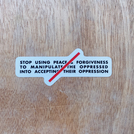 Stop | Sticker by The Happy Givers