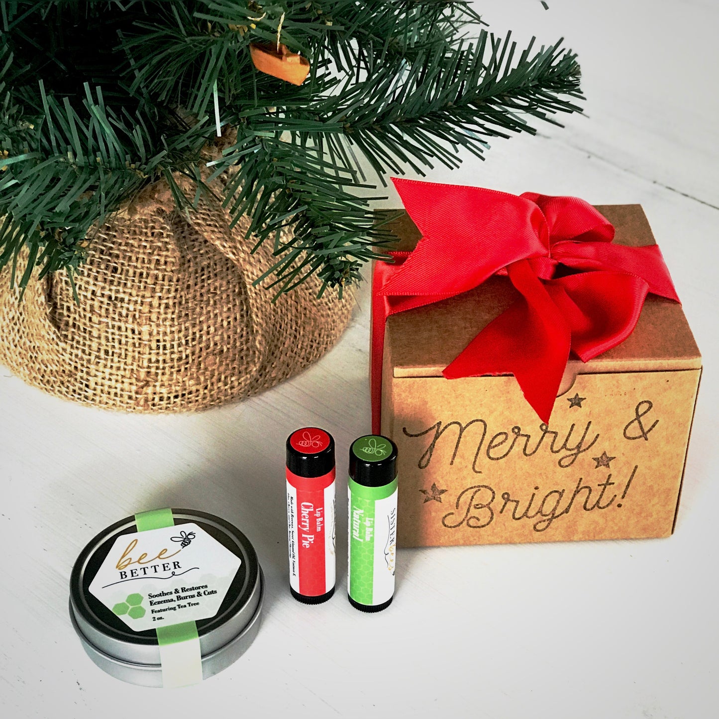 Bee Merry & Bright Gift Set by Sister Bees