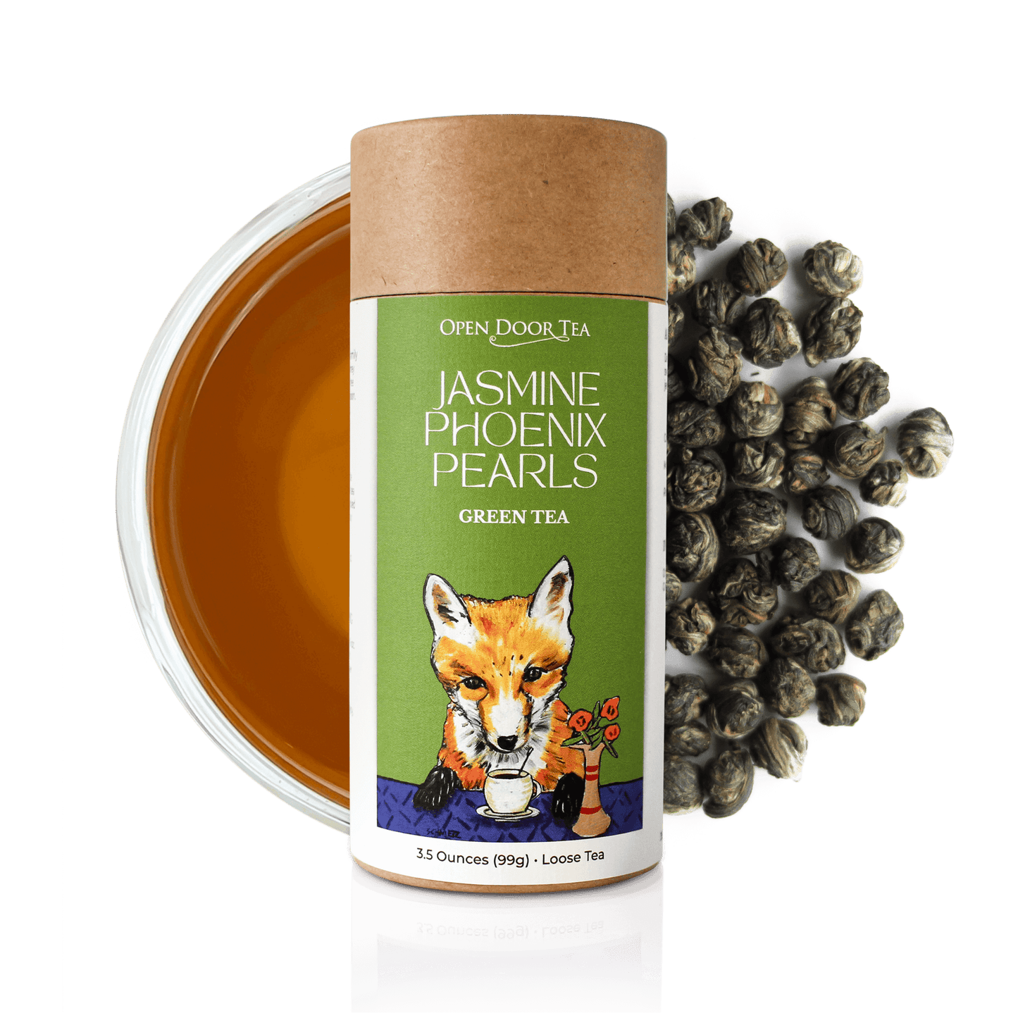 Jasmine Phoenix Pearls by Open Door Tea