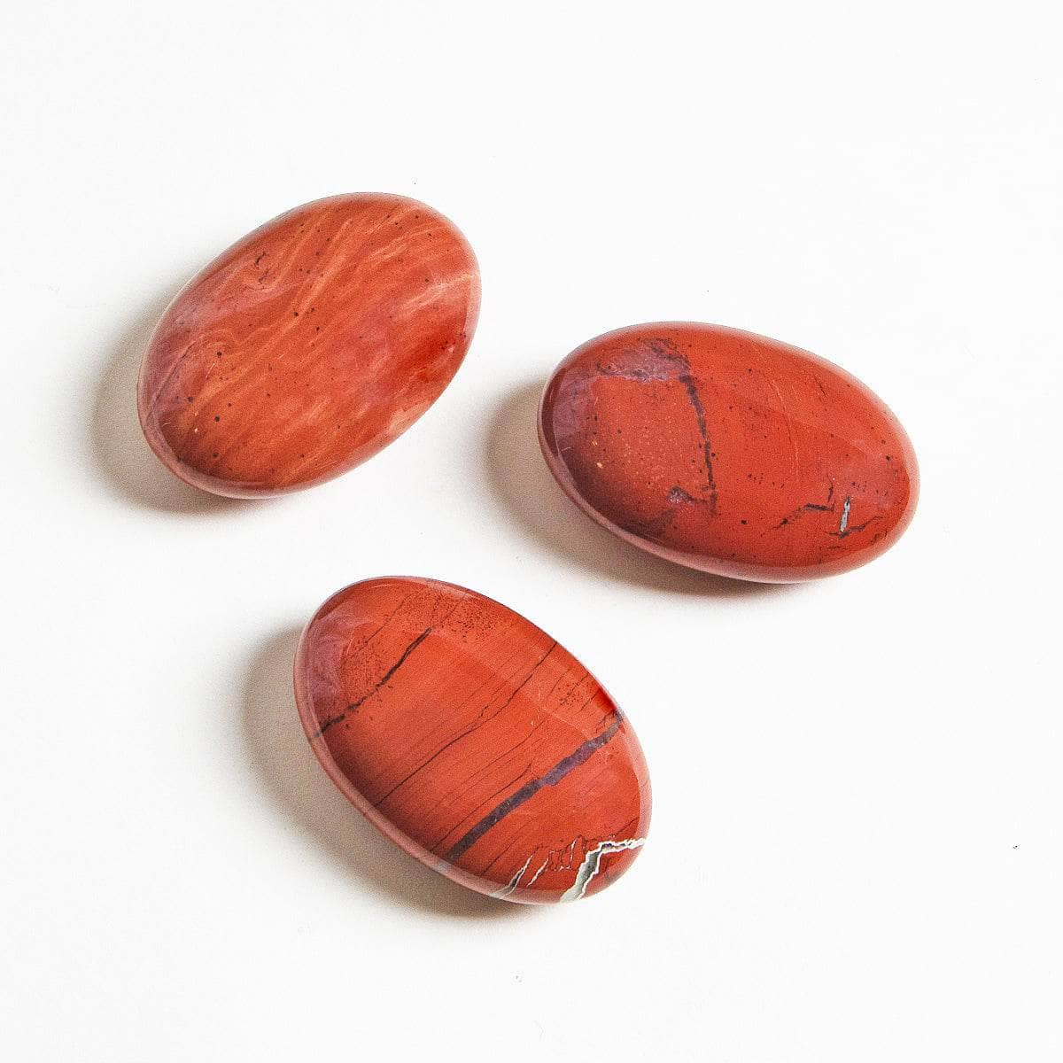 Red Jasper Palm Stone by Tiny Rituals