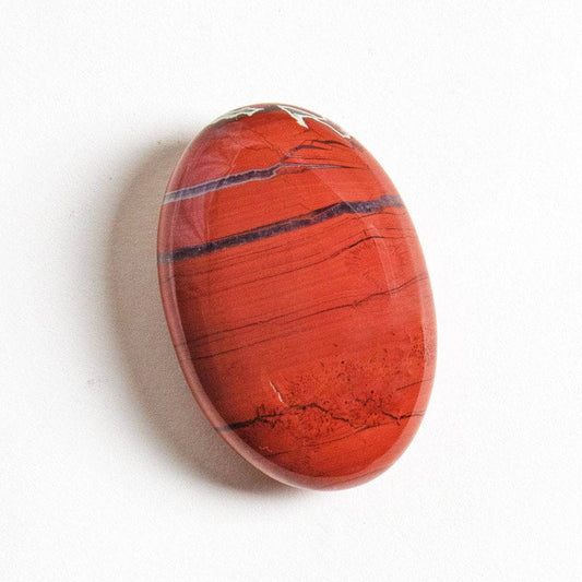 Red Jasper Palm Stone by Tiny Rituals