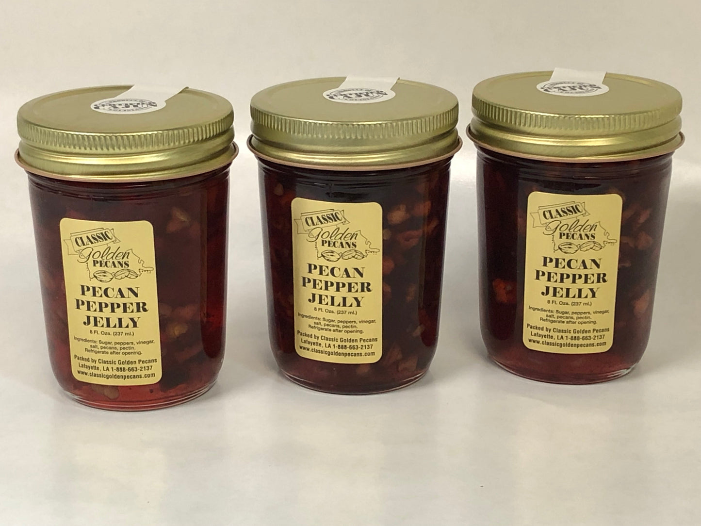 Pecan Pepper Jelly by Classic Golden Pecans