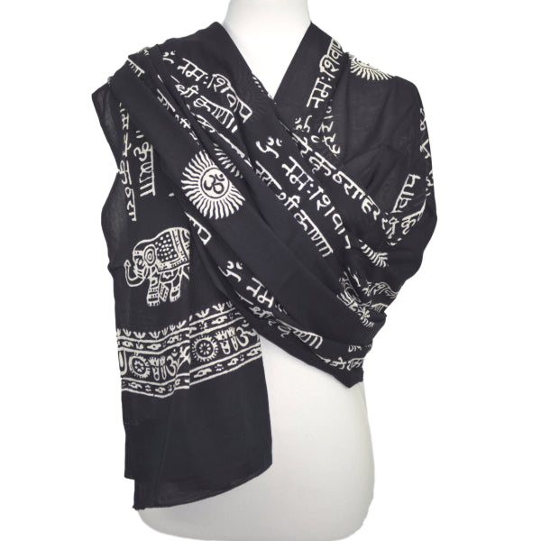 OMSutra Karma Mantra Yoga Prayer Shawl by OMSutra