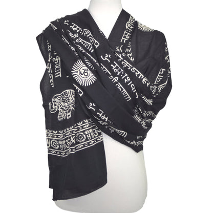 OMSutra Karma Mantra Yoga Prayer Shawl by OMSutra