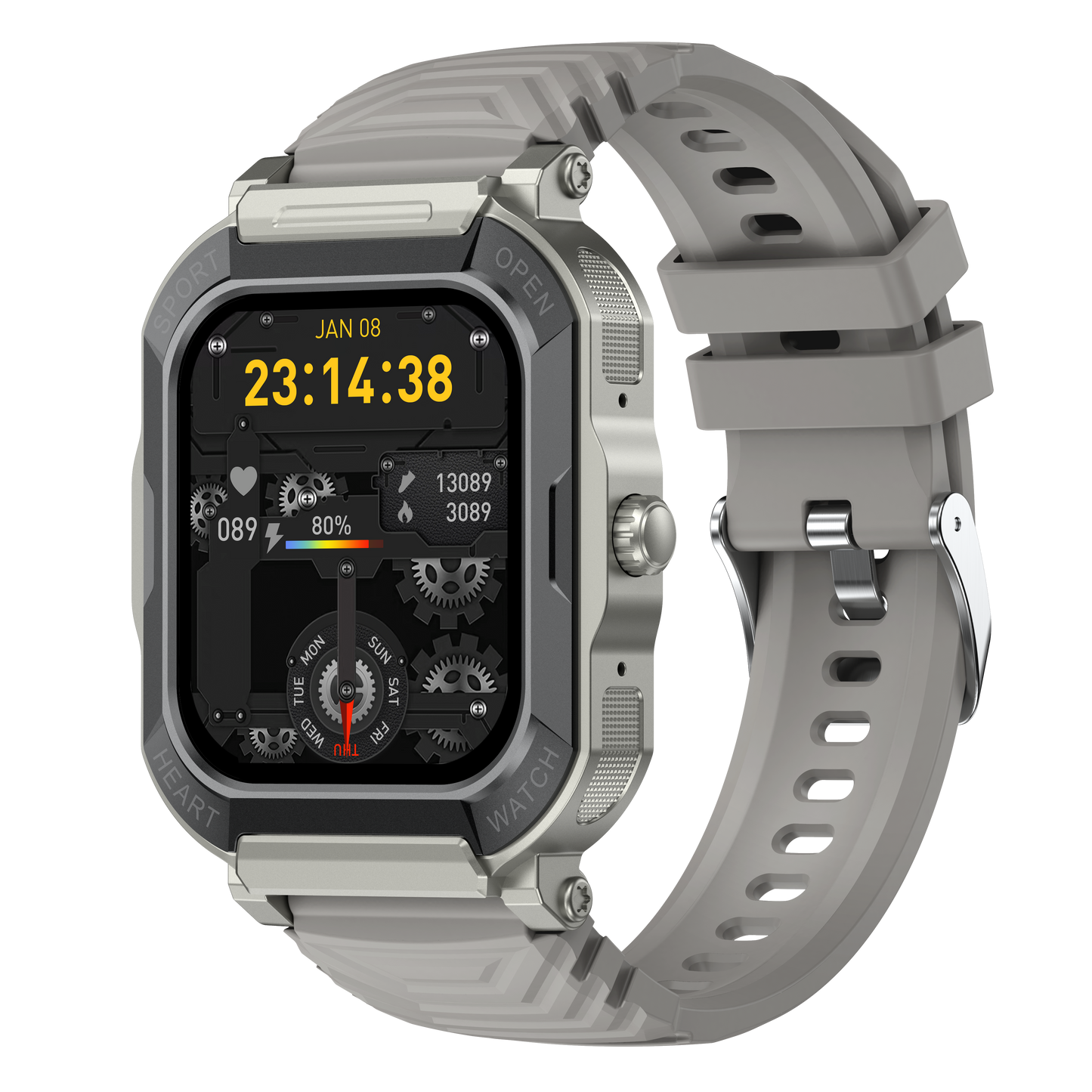 Smartex Rugged Waterproof Smart Watch by VistaShops