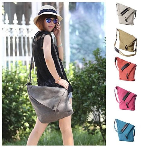 LEISURELY Foldover Crossbody Bag In 6 Colors by VistaShops