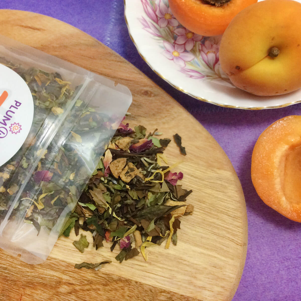 Lavender Daydream White Tea (Mango - Peach - Floral) by Plum Deluxe Tea