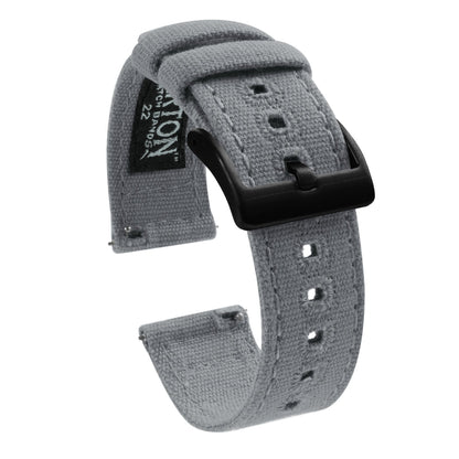 Amazfit Bip | Cool Grey Canvas by Barton Watch Bands