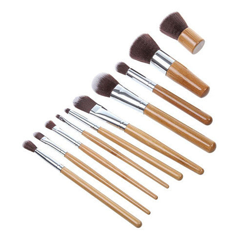 Lucky Beauty Bamboo Brush Set of 11 pcs by VistaShops