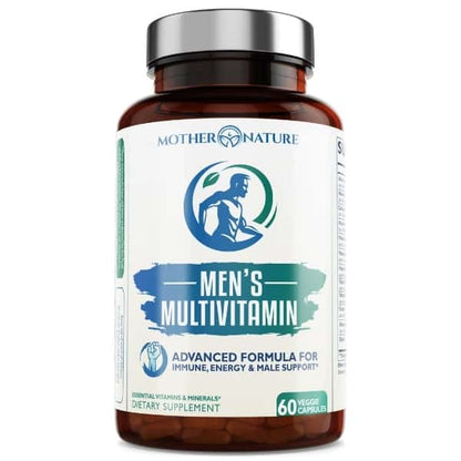 Men's Complete Multivitamin by Mother Nature Organics