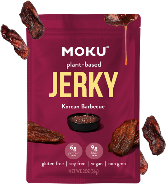 New! Korean BBQ Mushroom Jerky by Moku Foods